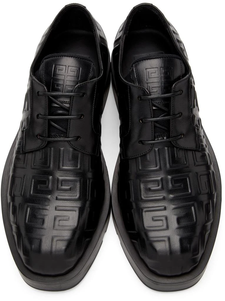 商品Givenchy|Black Embossed Derbys,价格¥4642,第5张图片详细描述