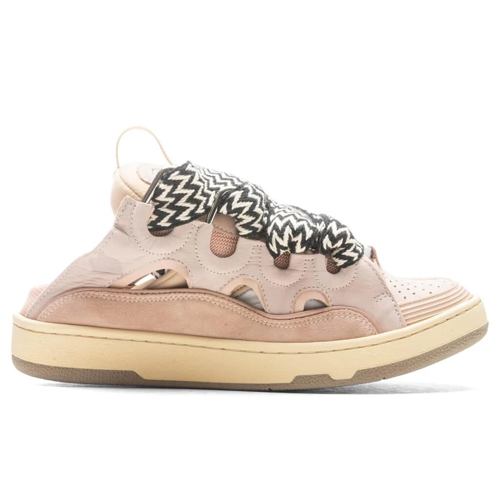 商品Lanvin|Lanvin Curb Mules - Pale Pink,价格¥4722,第1张图片