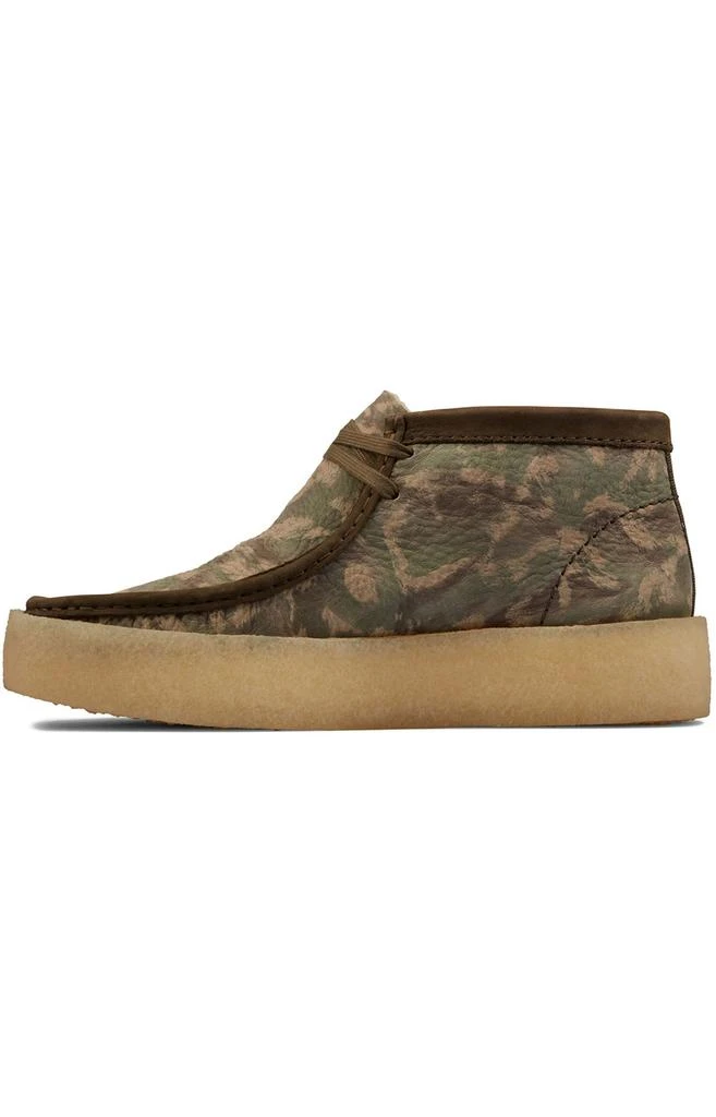 商品Clarks|(26163210) Wallabee Cup BT Shoes - Green Camo,价格¥576,第5张图片详细描述