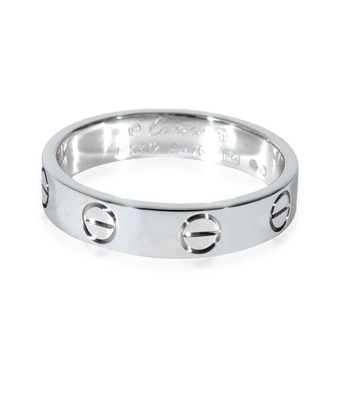 商品[二手商品] Cartier|Love 18K White Gold Wedding Band,价格¥7265,第2张图片详细描述