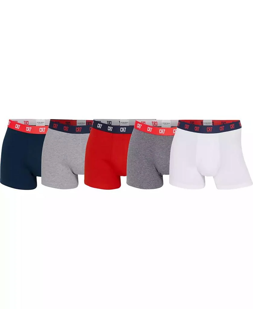 商品CR7|Cristiano Ronaldo Men's Trunk, Pack of 5 with Travel Bag,价格¥427,第1张图片