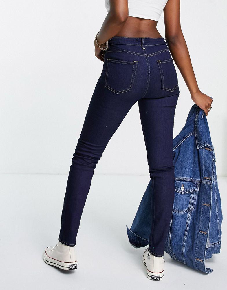 商品Carhartt|Carhartt WIP bix slim fit jeans in blue rinsed,价格¥263,第4张图片详细描述