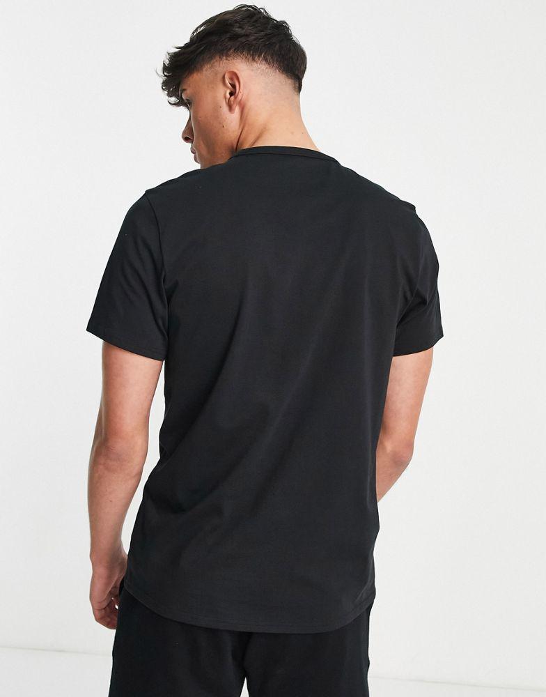 Calvin Klein intense power lounge t-shirt in black商品第2张图片规格展示