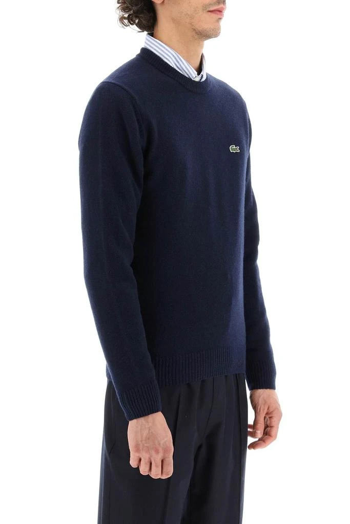 商品Lacoste|REGULAR FIT WOOL SWEATER WITH LOGO,价格¥1102,第3张图片详细描述