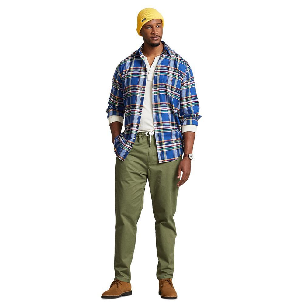商品Ralph Lauren|Men's Big & Tall Plaid Performance Flannel Shirt,价格¥940,第6张图片详细描述