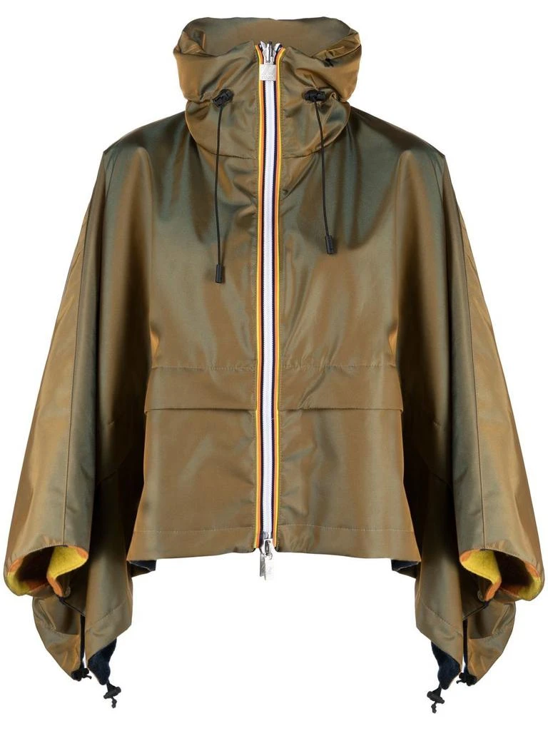商品K-Way R&D|K-WAY R&D - Manel Reversible Poncho,价格¥2647,第1张图片