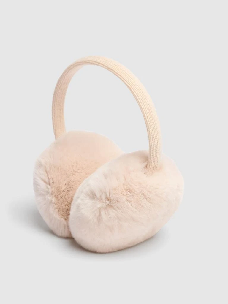 商品Yves Salomon|Wool & Cashmere Earmuffs W/ Fur,价格¥562,第1张图片详细描述