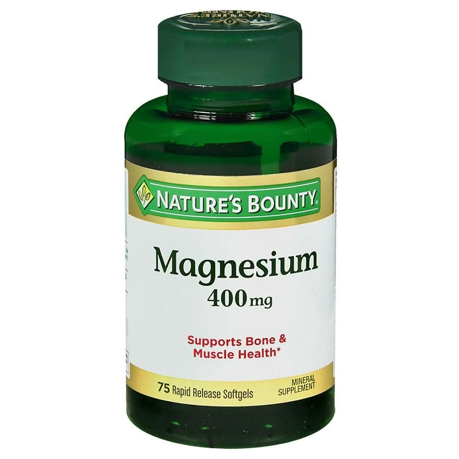 商品Nature's Bounty|Magnesium 400 mg,  Softgels,价格¥127,第1张图片