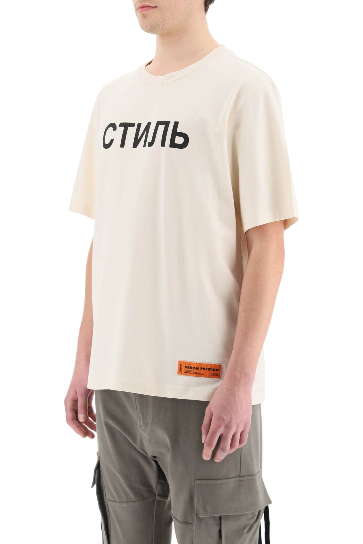 HERON PRESTON 男印花男士T恤 HMAA025C99JER002-0310商品第2张图片规格展示