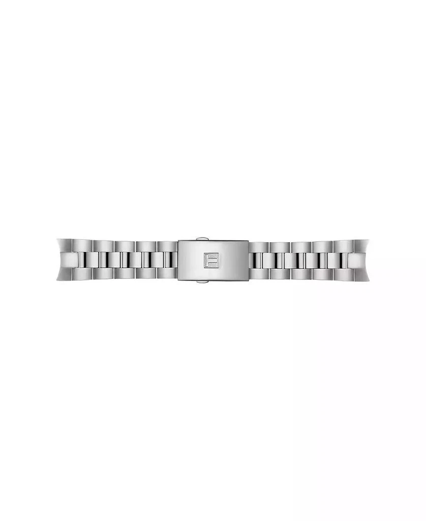 商品Tissot|Women's Swiss Chronograph T-Classic PR 100 Diamond (1/20 ct. t.w.) Gray Stainless Steel Bracelet Watch 38mm,价格¥4681,第3张图片详细描述