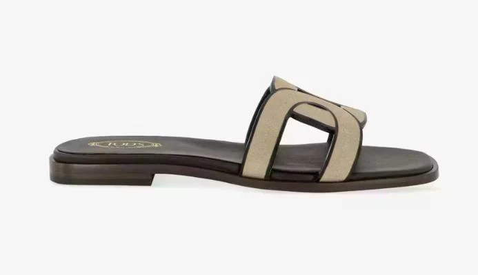商品Tod's|Tod's 女士芭蕾乐福鞋 XXW700K0GU70RE0S812 棕色,价格¥5046,第3张图片详细描述