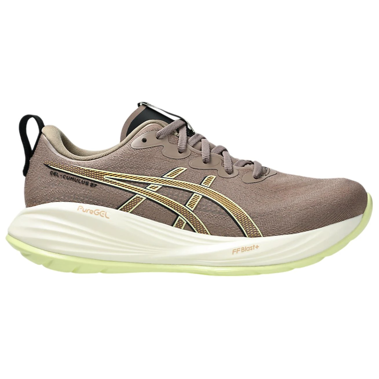 商品[国内直发] Asics|Gel-Cumulus 27 舒适百搭减震防滑 低帮跑步鞋 男款 灰褐色,价格¥764,第3张图片详细描述