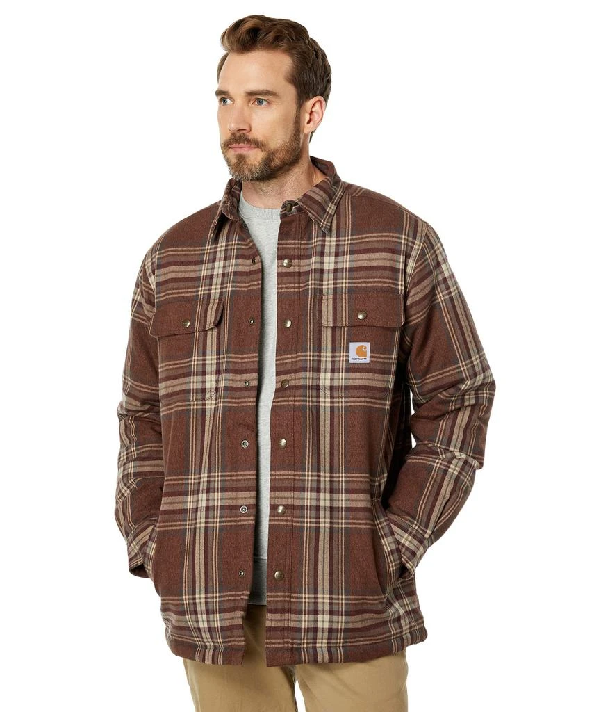 商品Carhartt|Relaxed Fit Flannel Sherpa-Lined Shirt Jac,价格¥409,第1张图片