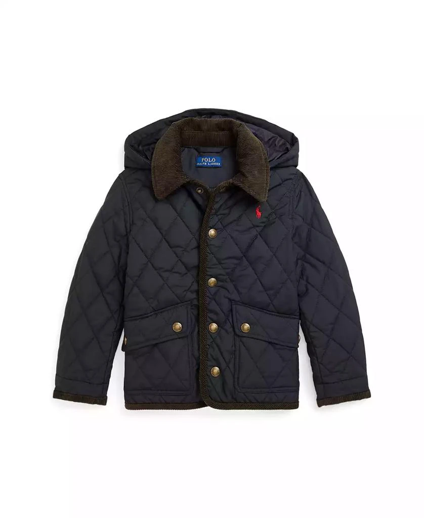 商品Ralph Lauren|Toddler and Little Boys Hooded Barn Jacket,价格¥996,第1张图片