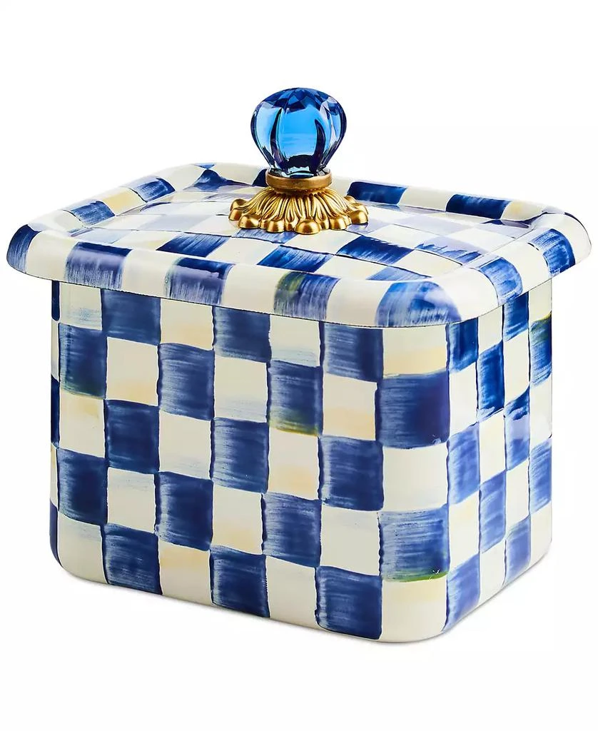 商品MacKenzie-Childs|Royal Check Recipe Box,价格¥972,第1张图片