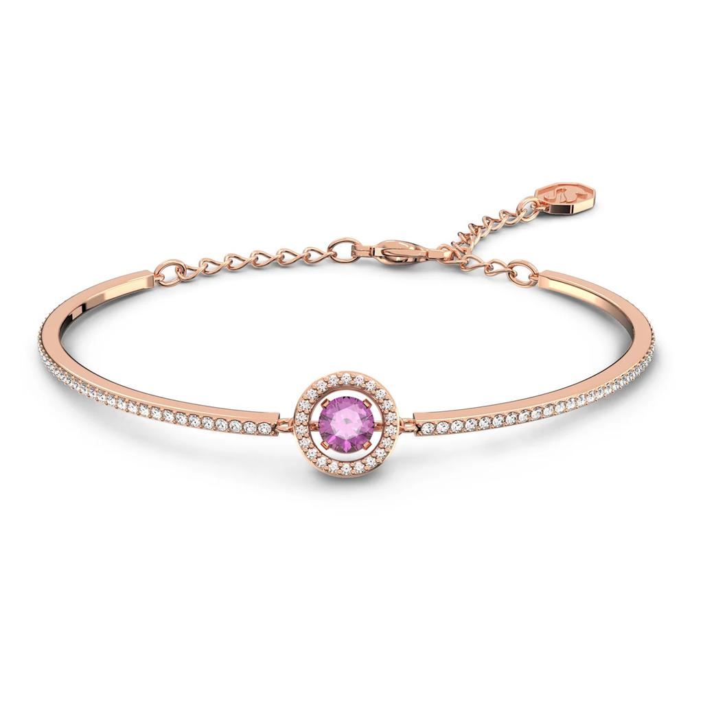 Swarovski Ladies Purple Sparkling Dance Bangle商品第1张图片规格展示