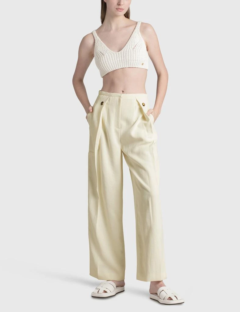 商品Recto|Cotton Knit Beach Bra Top,价格¥683,第4张图片详细描述