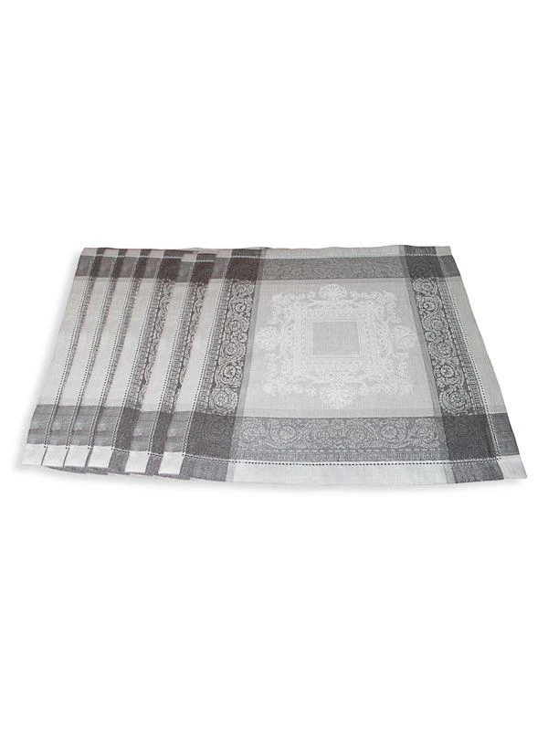 商品French Home|6-Piece Cleopatra Linen Napkin Set,价格¥1032,第1张图片