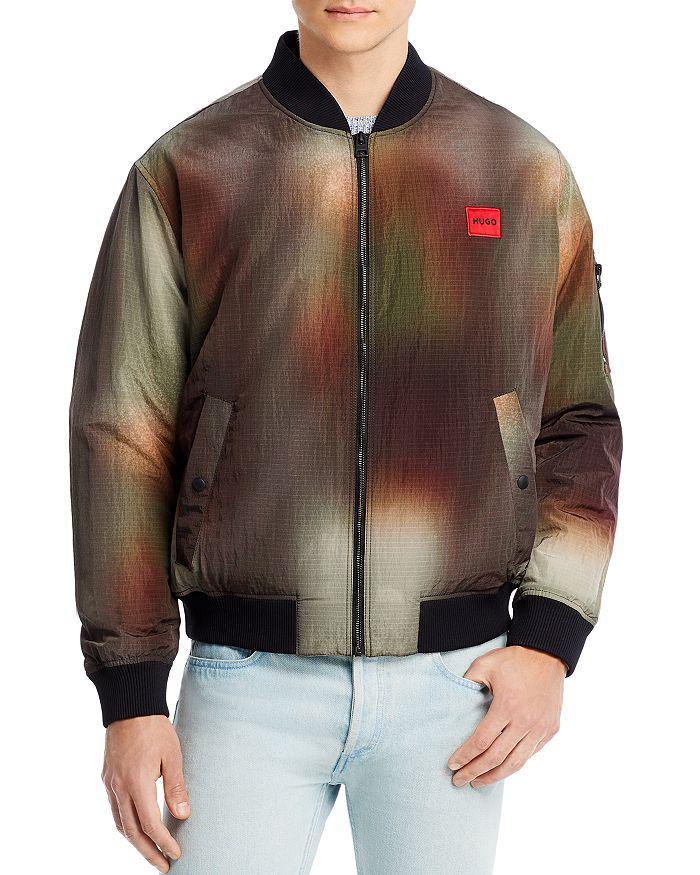 商品Hugo Boss|Byler Water Resistant Bomber Jacket,价格¥3184,第4张图片详细描述