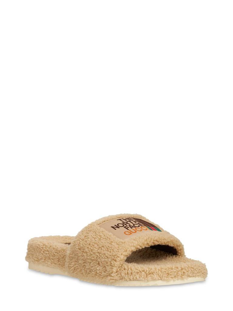 商品Gucci|X The North Face Wool Slide Sandals,价格¥6505,第4张图片详细描述