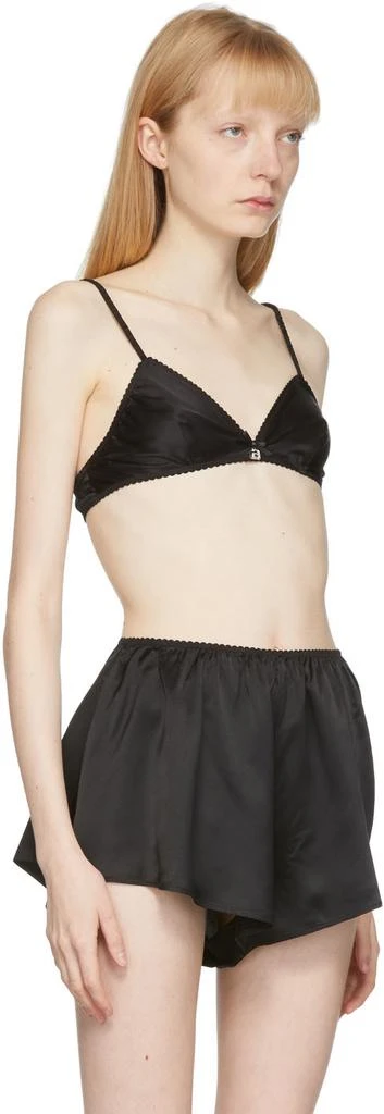 商品Alexander Wang|Black Scrunchie Strap Bra,价格¥326,第2张图片详细描述