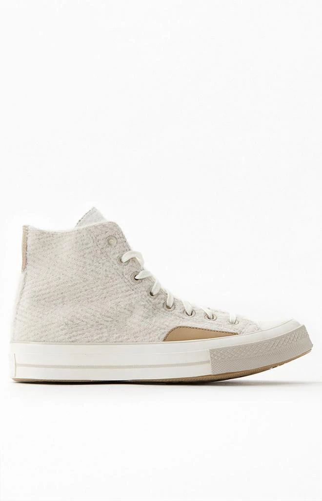 商品Converse|Khaki Chuck 70 Cozy High Top Sneakers,价格¥500,第2张图片详细描述