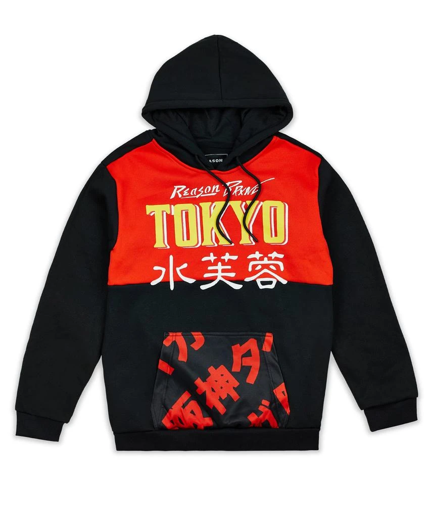 商品Reason Clothing|Kanji Tokyo Fleece Allover Print With Logo Set,价格¥127,第5张图片详细描述