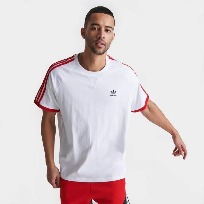 商品Adidas|Men's adidas Originals SST 3-Stripes T-Shirt,价格¥147,第1张图片