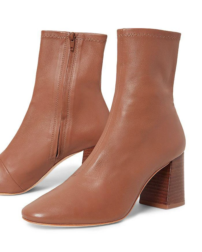 商品Loeffler Randall|Woman's Elise Square Toe Block Heel Booties,价格¥892,第3张图片详细描述