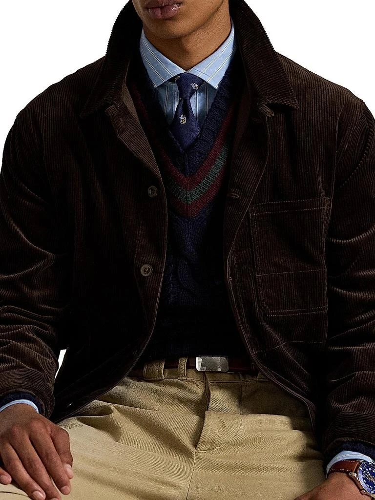 商品Ralph Lauren|Wide-Wale Corduroy Utility Jacket,价格¥1830,第5张图片详细描述