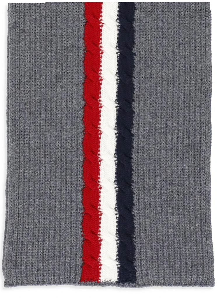 商品Moncler|Moncler Enfant Logo Patch Knit Scarf,价格¥1783,第2张图片详细描述