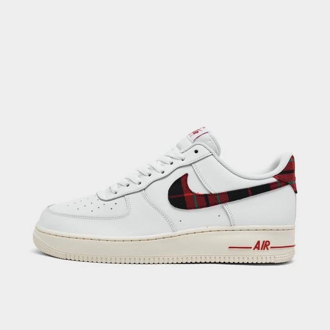 商品NIKE|Men's Nike Air Force 1 '07 LV8 SE Plaid Swoosh Casual Shoes,价格¥372,第1张图片