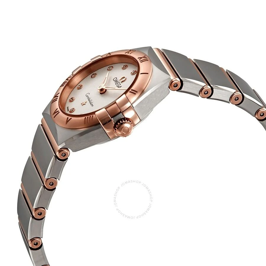 商品Omega|Constellation Quartz Diamond White Silvery Dial Ladies Watch 131.20.25.60.52.001,价格¥29039,第2张图片详细描述