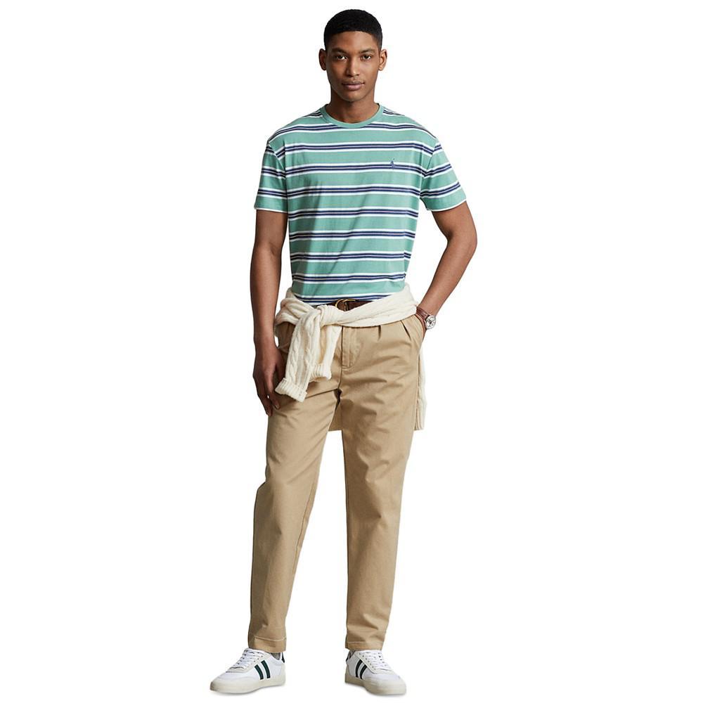 商品Ralph Lauren|Men's Classic-Fit Striped Jersey T-Shirt,价格¥288,第6张图片详细描述