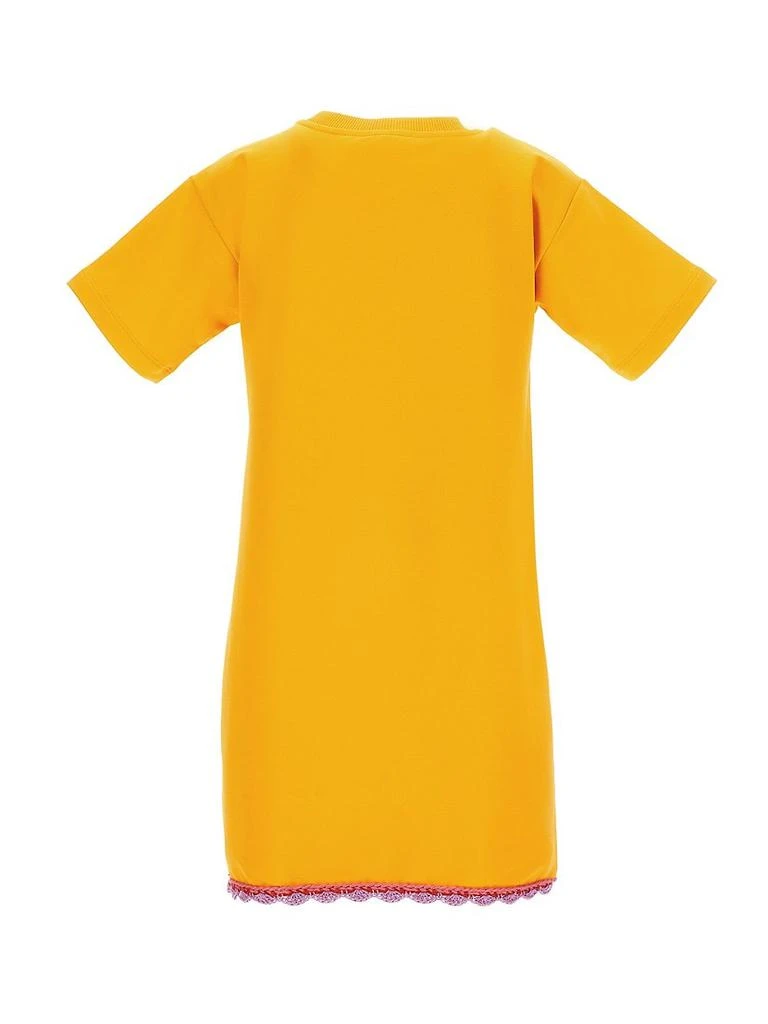 商品Moschino|Little Girl's & Girl's Logo Embroidery Sweatshirt Dress,价格¥788,第2张图片详细描述