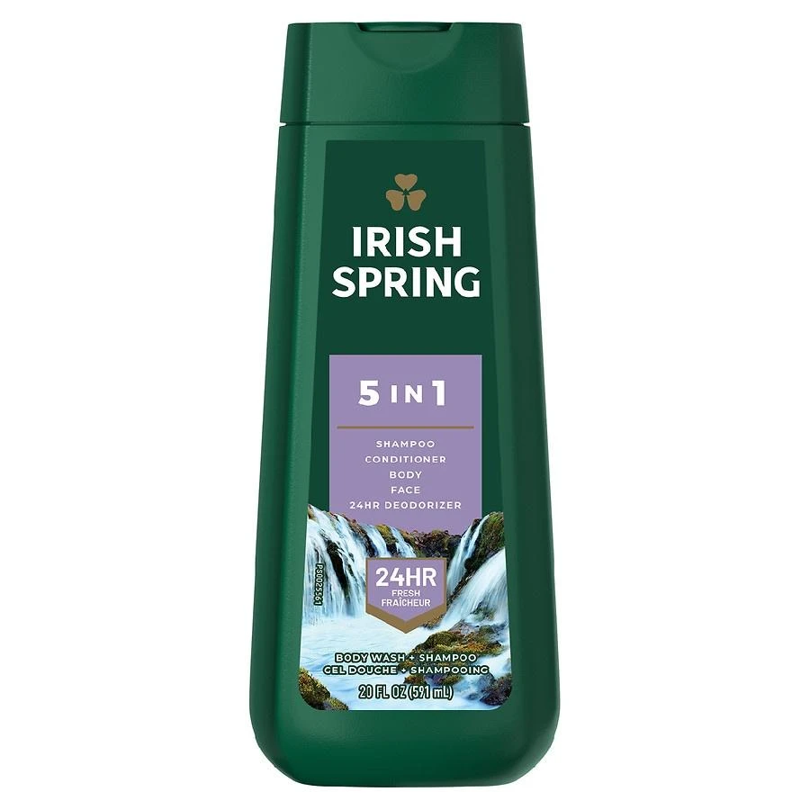 商品Irish Spring|5 in 1 Body Wash for Men Fresh,价格¥45,第1张图片