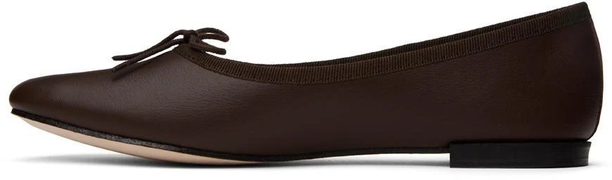 商品Repetto|SSENSE Exclusive Brown Lucien Ballerina Flats,价格¥1425,第3张图片详细描述