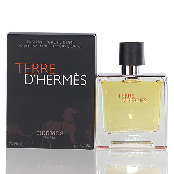 商品Hermes|Terre Dhermes / Hermes Pure Perfume Spray 2.5 oz (75 ml) (m),价格¥600,第1张图片