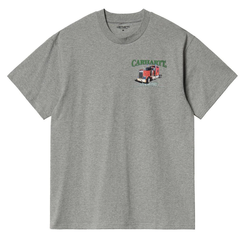 商品Carhartt|Carhartt S/S On The Road T-Shirt Grey Heather,价格¥341,第1张图片