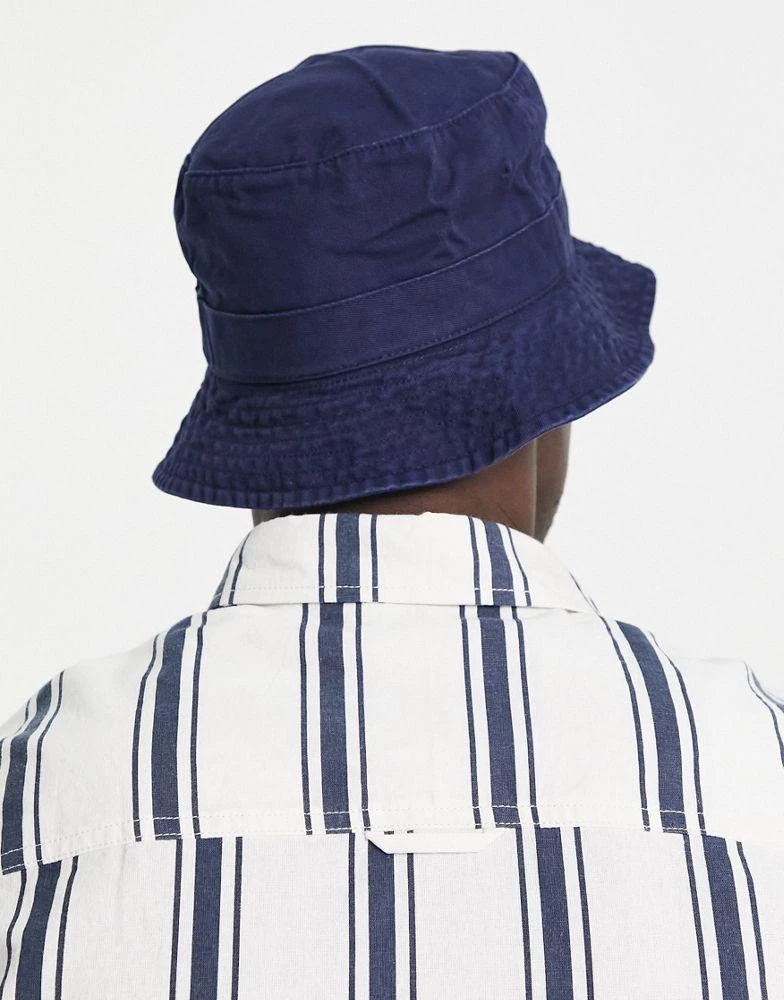 商品Ralph Lauren|Polo Ralph Lauren bucket hat with pony logo in navy,价格¥291,第2张图片详细描述