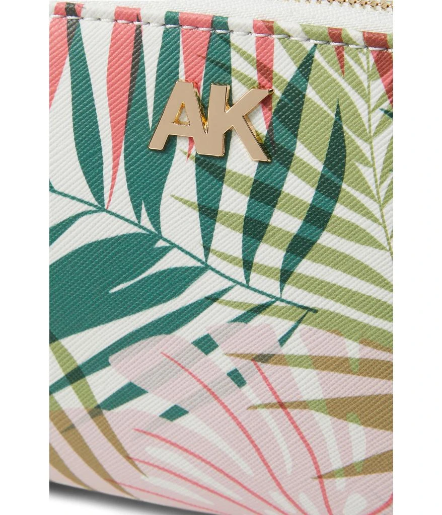 商品Anne Klein|AK Palm Print Wristlet w/ Chain Strap,价格¥275,第4张图片详细描述