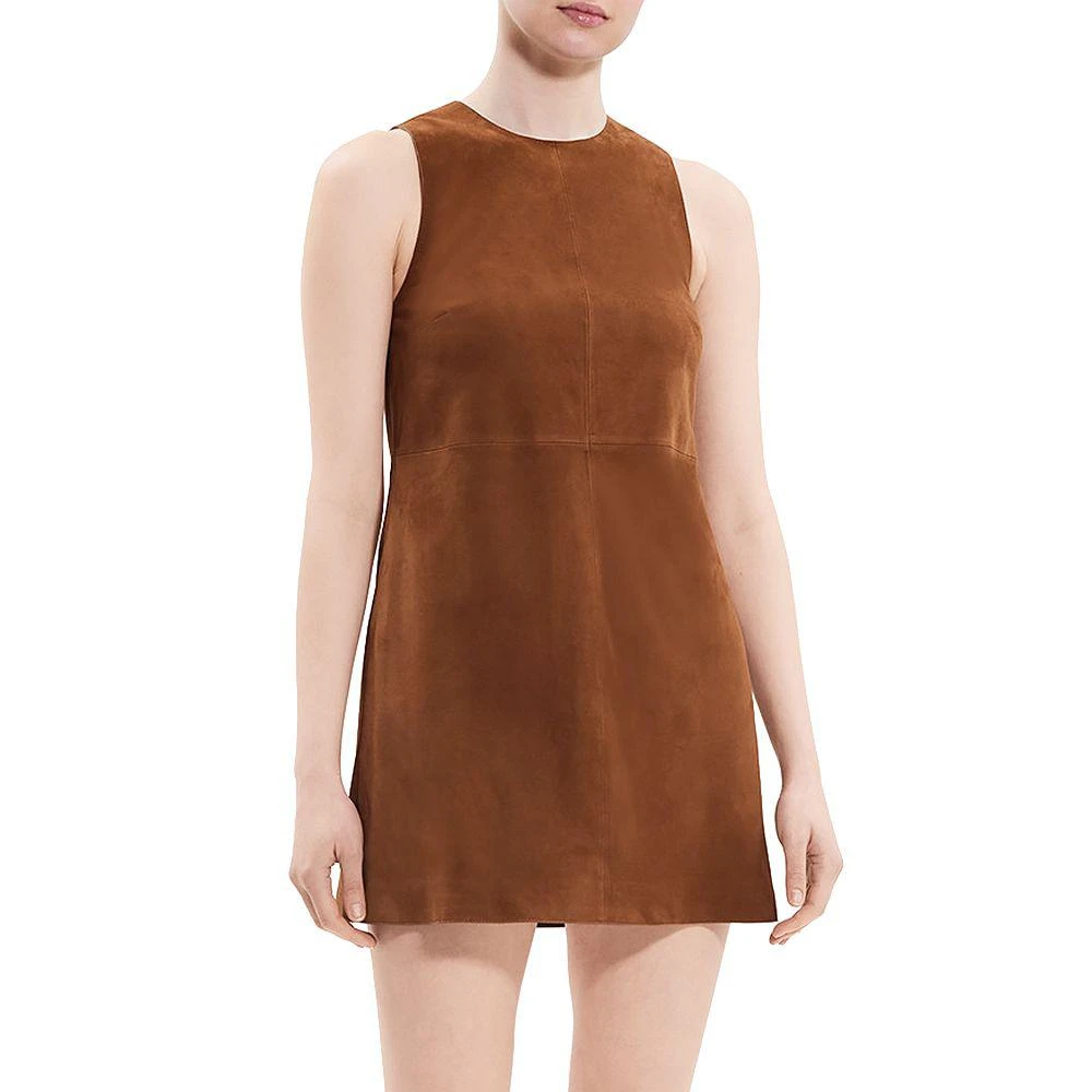 Suede Shift Mini Dress 商品