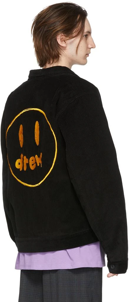 商品Drew House|SSENSE Exclusive Black Painted Mascot Jacket,价格¥2641,第3张图片详细描述