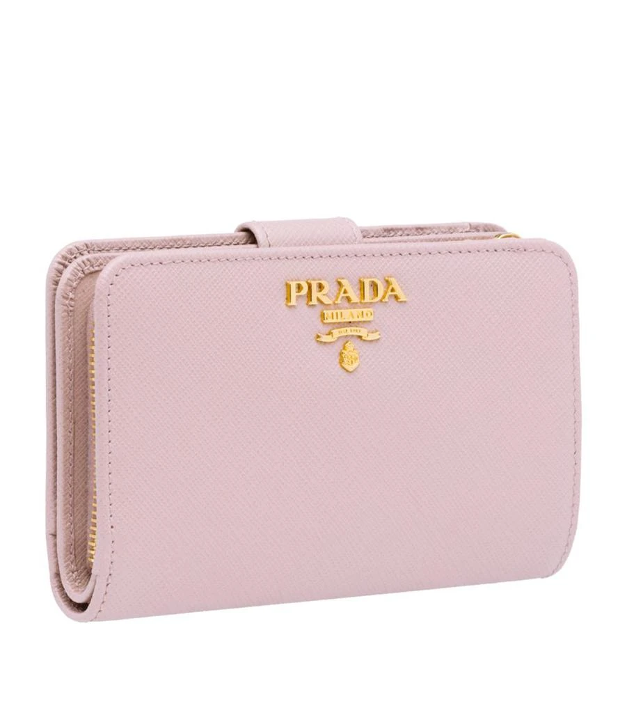 商品Prada|Small Saffiano Leather Wallet,价格¥6923,第3张图片详细描述