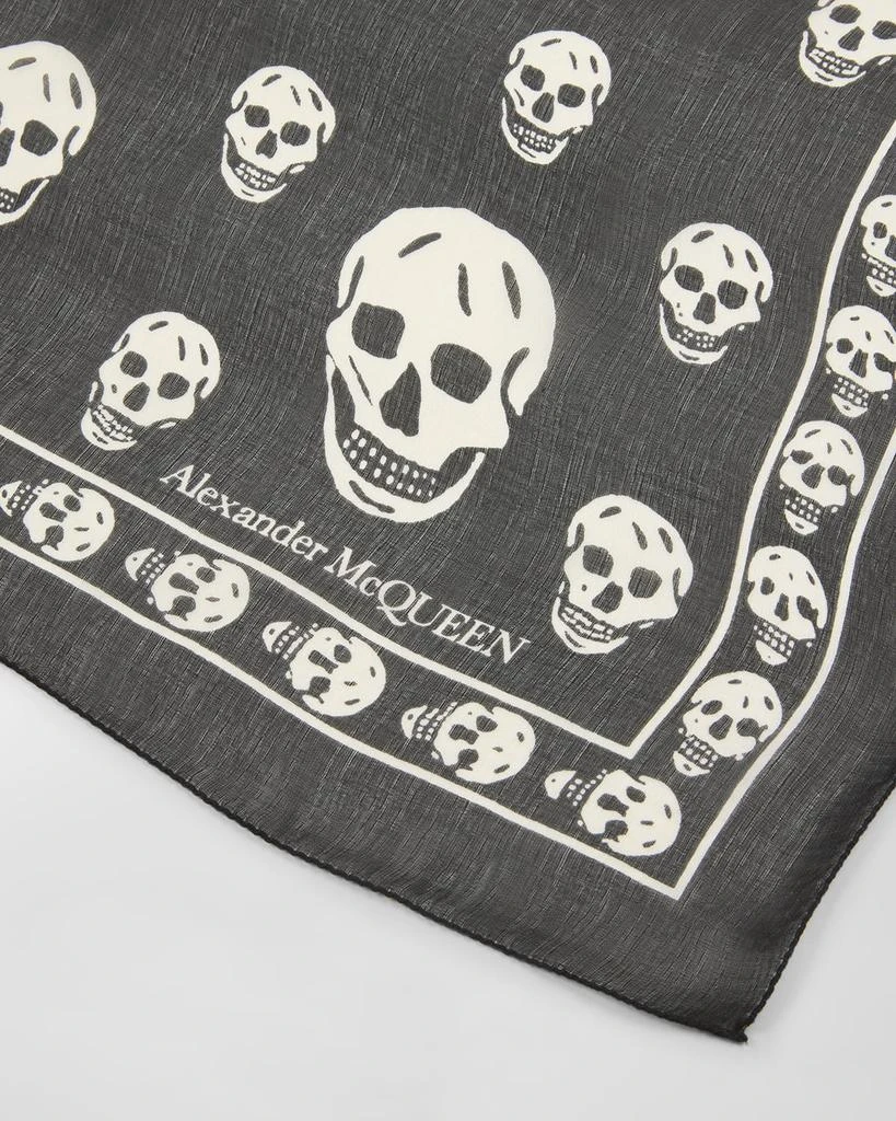 商品Alexander McQueen|Skull Wool Scarf,价格¥3051,第4张图片详细描述