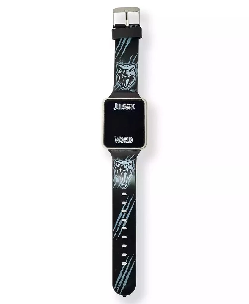 商品Accutime|Jurassic Park Kid's Touch LED Screen Black Silicone Strap Watch, 36mm x 33 mm,价格¥127,第3张图片详细描述