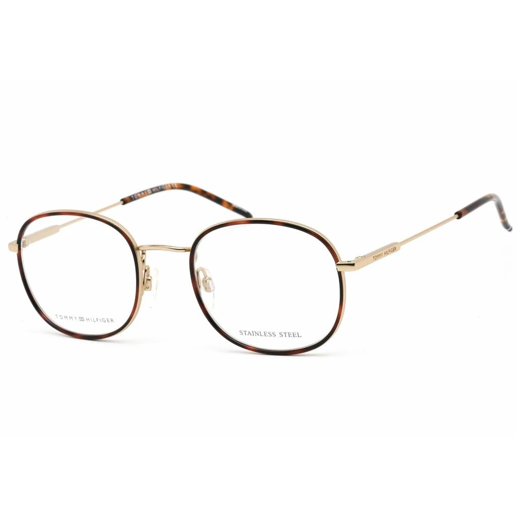 商品Tommy Hilfiger|Tommy Hilfiger Women's Eyeglasses - Matte Gold Round Metal Frame | TH 1726 0AOZ 00,价格¥253,第1张图片