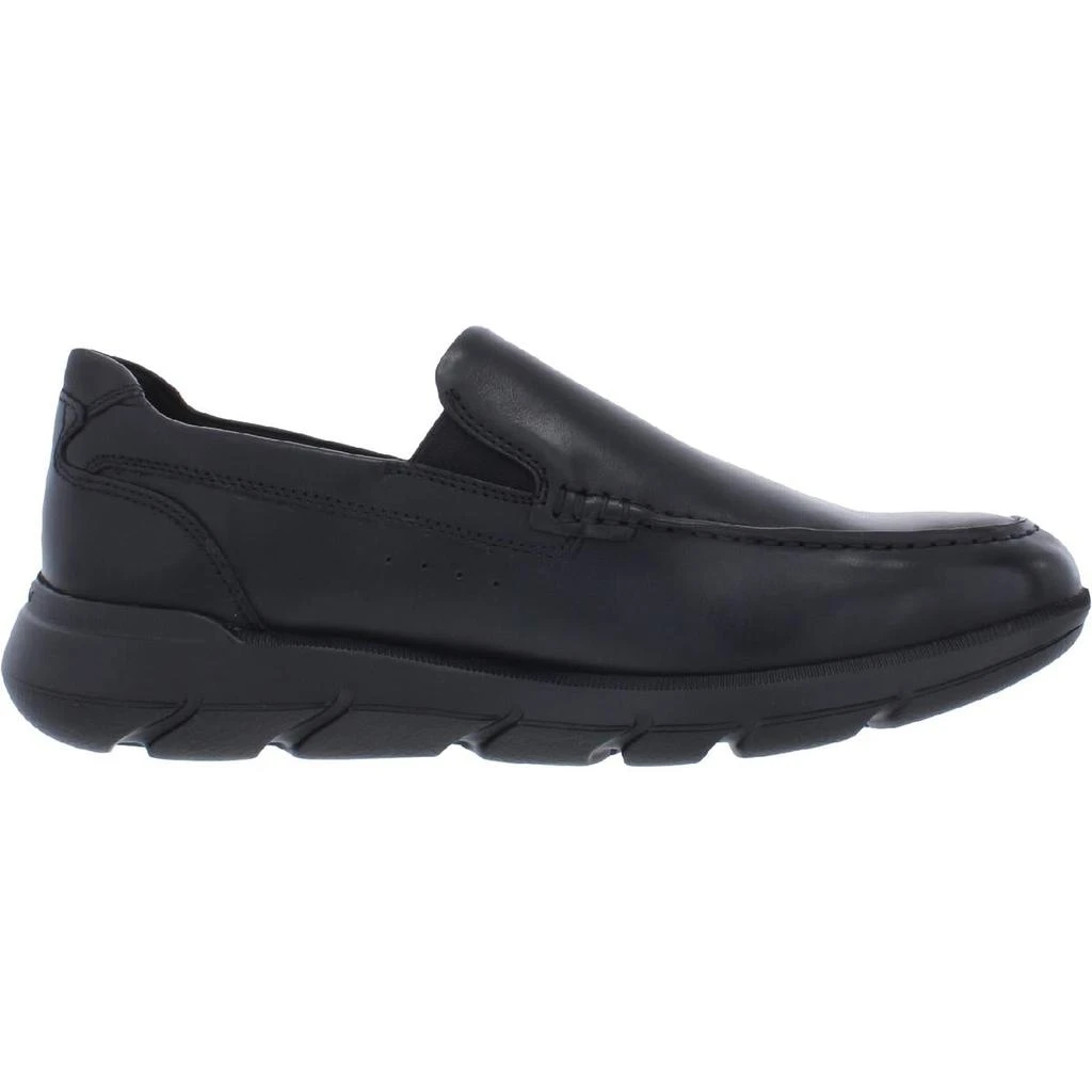 商品Rockport|Rockport Mens Gray Venetian Leather Cushioned Footbed Fashion Sneakers,价格¥367,第2张图片详细描述