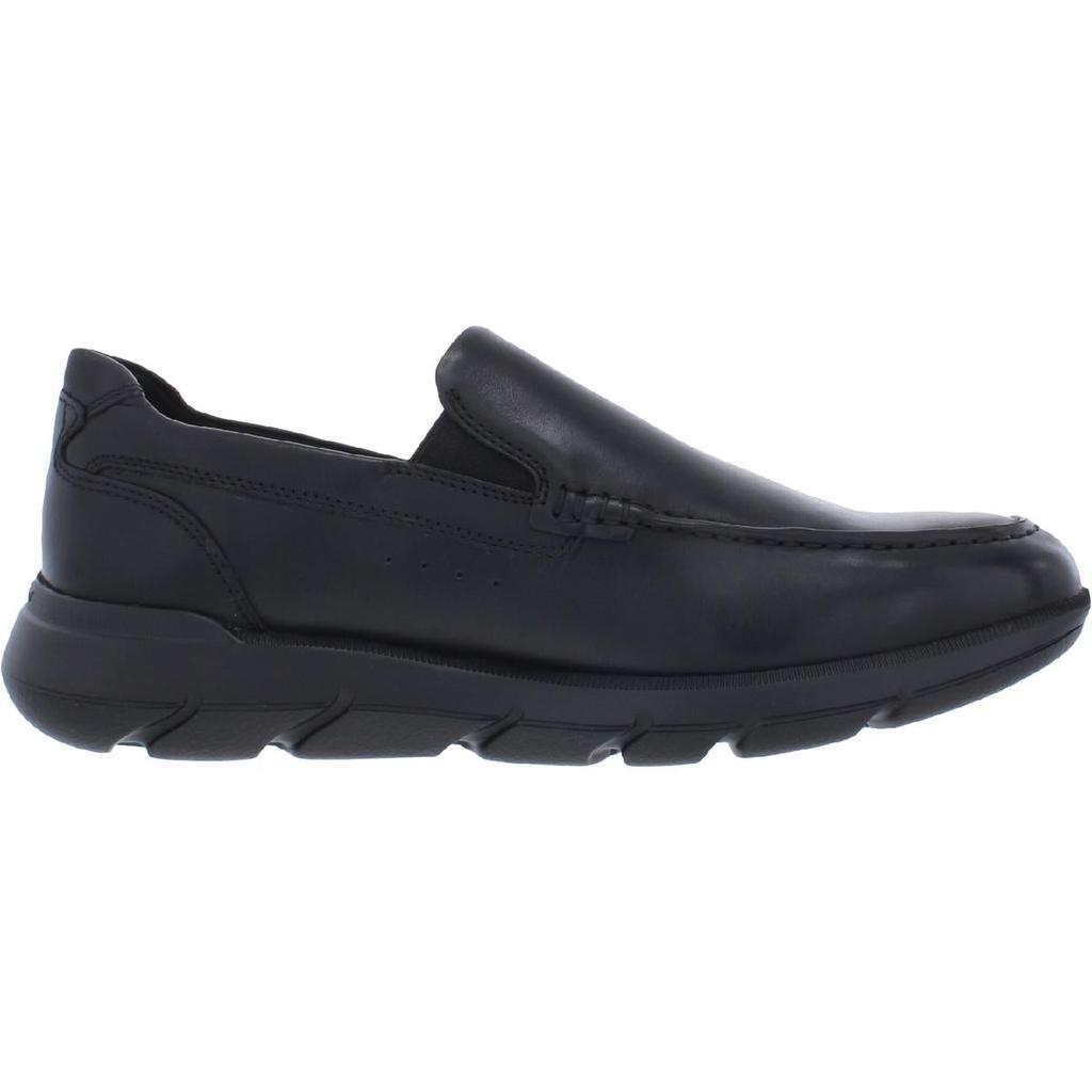 商品Rockport|Rockport Mens Gray Venetian Leather Cushioned Footbed Fashion Sneakers,价格¥589,第4张图片详细描述