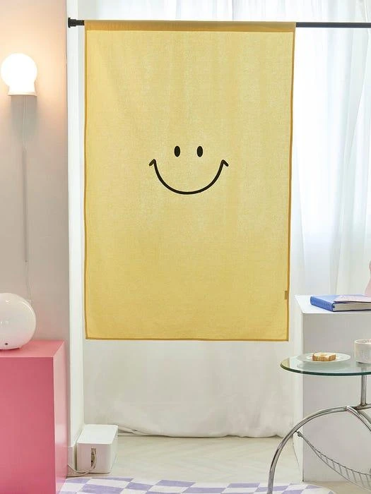 商品DECOVIEW|Smiley_Embroidered Curtain,价格¥340,第1张图片
